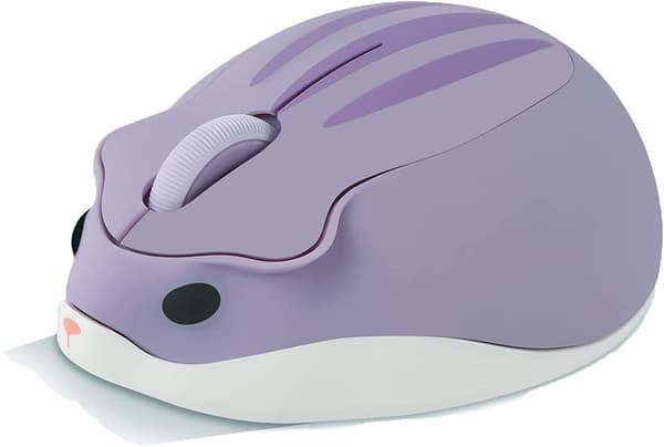 2,4 GHz trådlös mus, söt hamsterformad mini tyst ergon