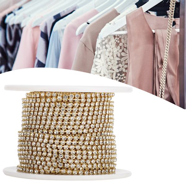 Rhinestone-ketju väri DIY matkapuhelimen kuori vaatteiden koristelu tarvikkeet Ss6/6.5