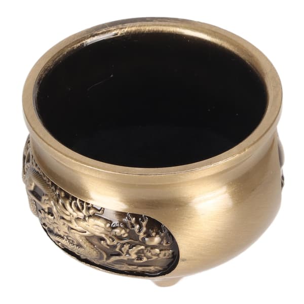 Messing Røgelse Brænder Rustfri Dekorativ Metal Røgelse Brænder Holder med Røgelse Pindeholder Base Bronze
