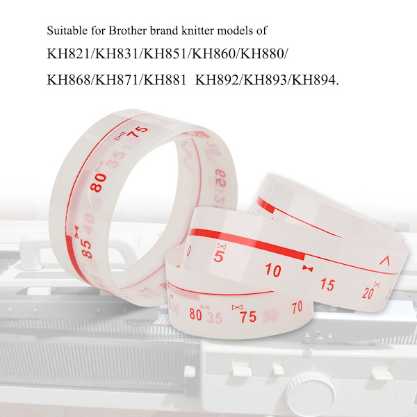 2 kpl neuloja neulekoneen neulalinjat Brother KH821 KH831 KH851 KH860 KH880