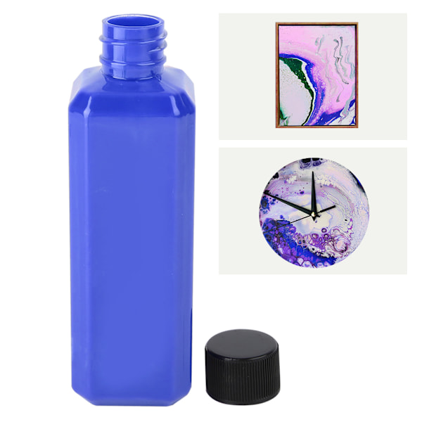100 ml cellulär vätskemålnings pigmentflaska paket barn DIY vätskepigment (safirblå)