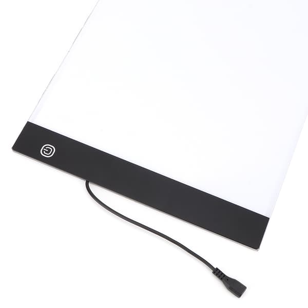 A4 LED Art Board Lys Pad Tegnebord til Børn Kunstnere (3-Mode Dæmpning)