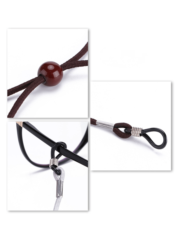 Justerbar Brilleholder Rem, Elastisk Reb Eyewear Retai
