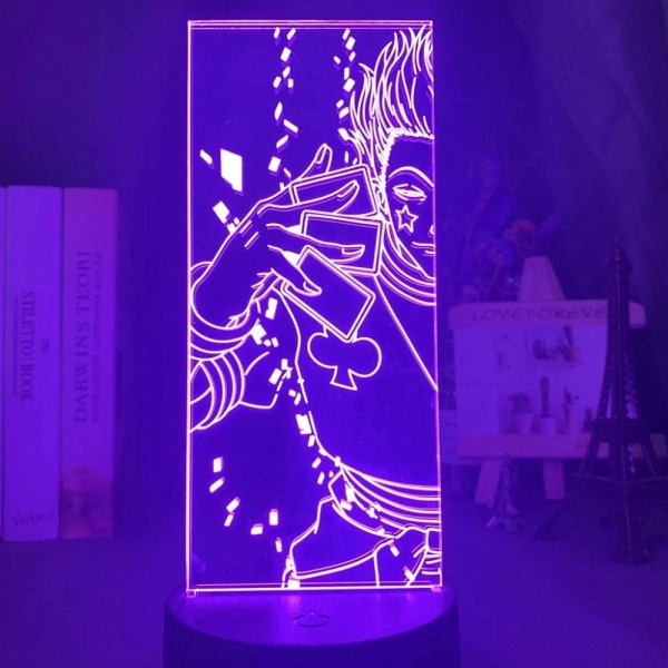 Akryl 3D nattlampa Led färgskiftande nattlampa för barn