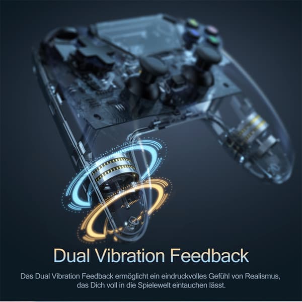 Trådløs controller kompatibel med PS4 Playstation 4/Pro/Sli