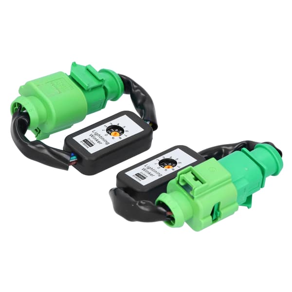 LED Baglygter Dynamisk Blinklys Adapter Kabeltrækbånd Blinkmodul Sæt Passer til A3 8V 2013‑2018