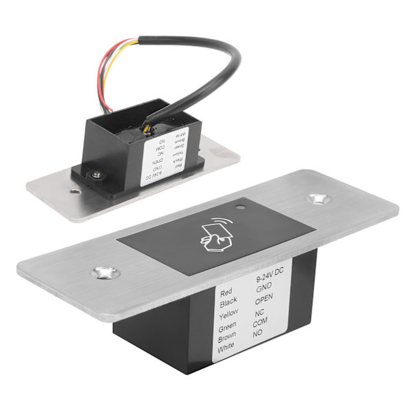 125KHZ RFID Adgangskontrolmaskine IP66 Vandtæt 3‑Farvet LED Indikator med Masterkort