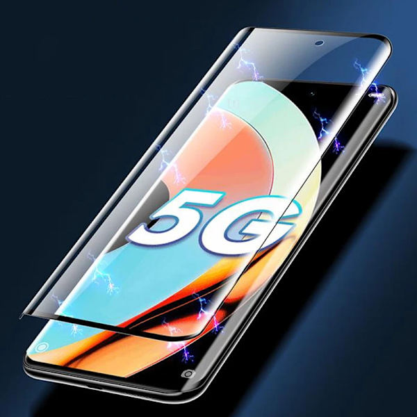 För Realme 10 Pro Plus 3D böjd härdat glas skärmskydd för Realme 10 Pro+ 10 ProPlus Full Cover skyddande frontfilm