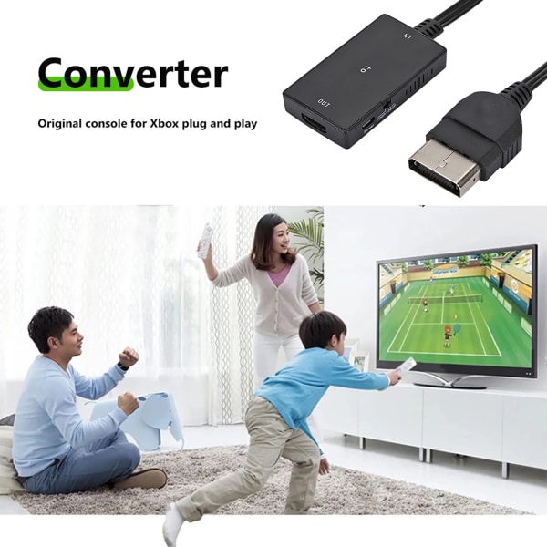 Kompatibel for Xbox til High Definition Multimedia Interface-konverteradapter