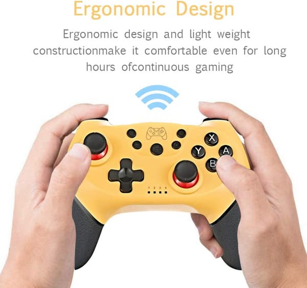 Kompatibel med Switch Pro Gamepad Switch-konsoll 6 akser Han