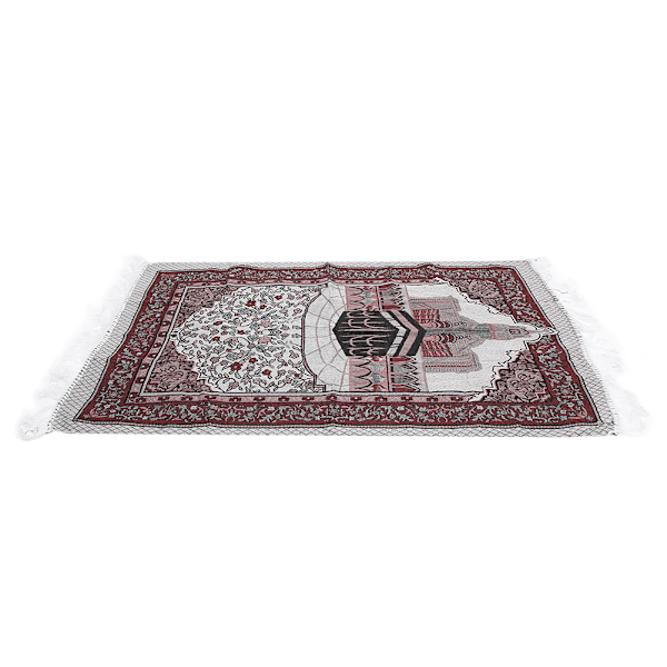 Polyester rektangulær sammenleggbar muslimsk bønnemeditasjonsmatte pilegrimsteppe teppe