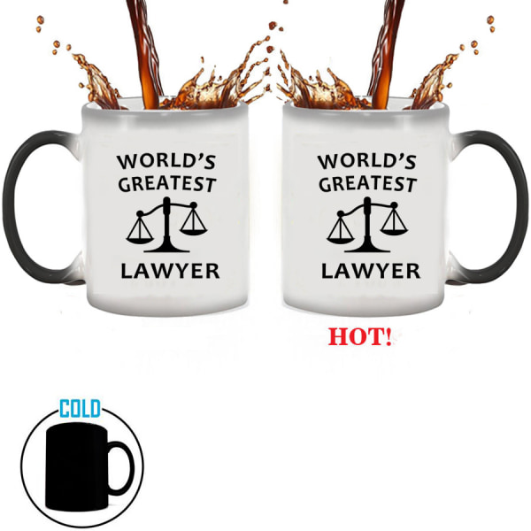 Advokat Kaffe Krus Morgenmad Krus Sjov Kaffe Krus 11 Ounces Inspirerende Og Mot