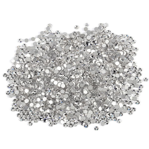 1440 stk. Hvid Krystal Glas Neglekunst Rhinestones Telefon Etui DIY SS5(1.7-1.8mm)