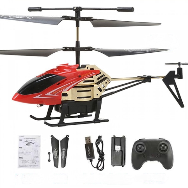 Fjärrkontrollhelikopter,  En knapp start/landning, 3,5 Ch