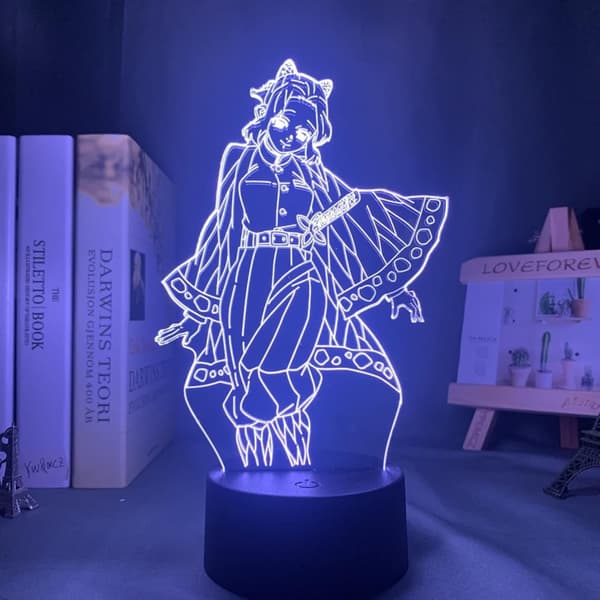 Demon Slayer Kamado Nezuko 3D Illusjon Nattlampe, Crea