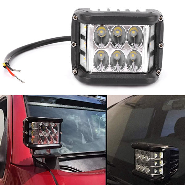 60W Kolmipuoleinen Ammunta LED Työvalo Päiväajovalo