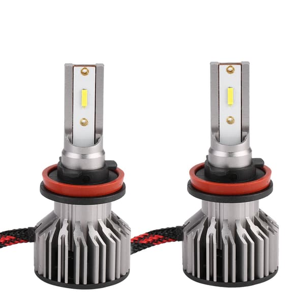 LED Bilfrontlys Pære 6000K Forlys Biltilbehør Vanntett IP68