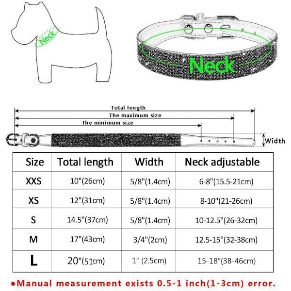 Rhinestone Hundehalsbånd, Søt Blendende Glitrende Mykt Semsket Skinn Hundehalsbånd Katt Rhinestone Halsbånd Krystall Diamant Kjæledyr Hunde Valp Halsbånd (XXS, Rosa-3) Pink XX-Small