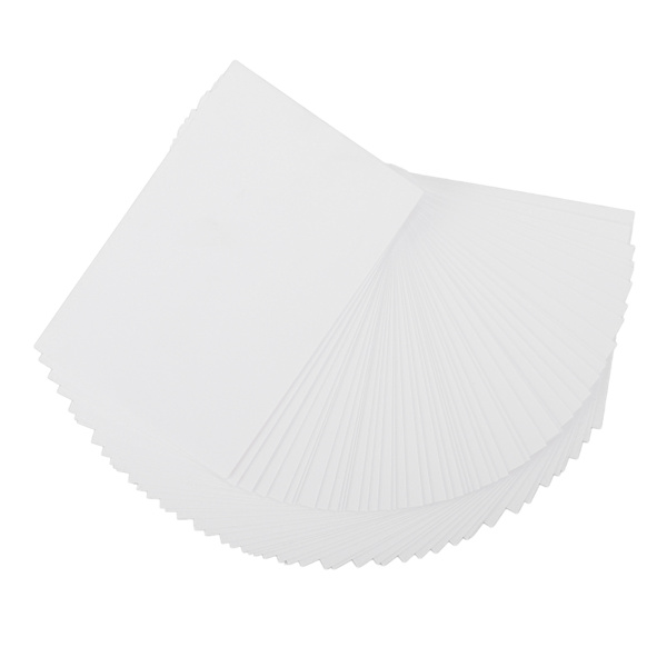 50 stk. Hvit kartongpapir 15x10cm Multi Purpose Håndlaget Papp for Bryllupsinvitasjoner Visittkort Gratulasjonskort