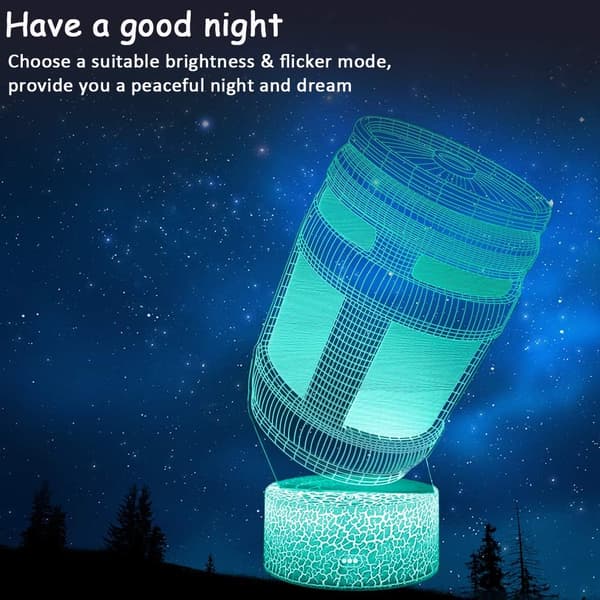 Chug Jug Natlamper 3D Stemningseffekt LED Natlamper Nej