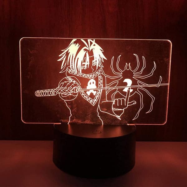 3D Illusion Lamp Anime Hunter X Hunter Feitan Lamp Nightligh