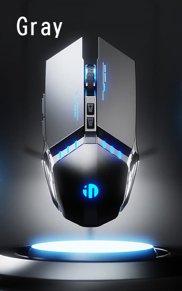 pw2 mekanisk gamingmus kablet datamaskin gaming lysende m