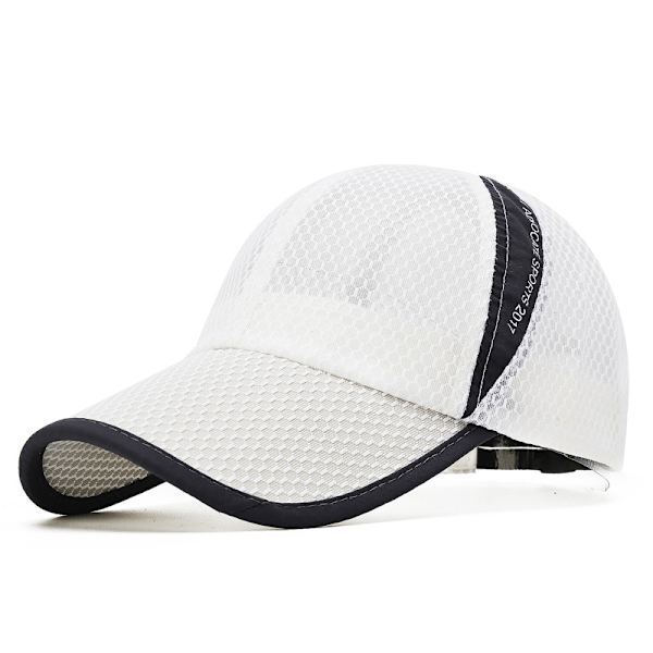 Unisex Andningsbar Full Mesh Baseballkeps Snabbtorkande Löpning h K