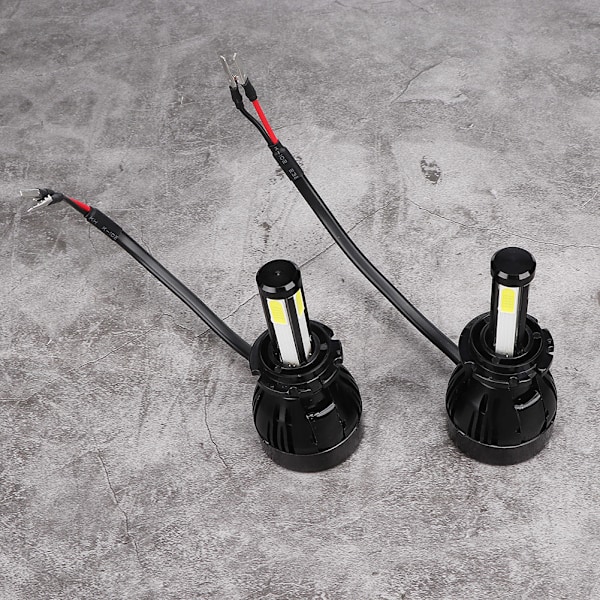 2 stk D1 D2 D3 D4 80W Super Lys Bil LED Hovedlys Vanntett Auto Hovedlys