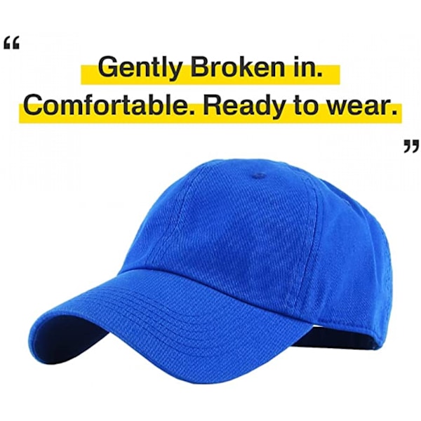 Original Classic Low Profile Bomullsmössa Herr Dam Baseball C Blue