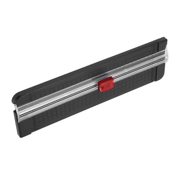 Papirkutter 5 ark kapasitet 300mm kuttebredde Mini papirkutter Gratis kutt ABS A4 papirkutter for håndverk papir foto