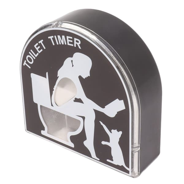 5 minutters toalett-timeglass - morsomt gave til kvinner - assistent for hjemmets tidsstyring