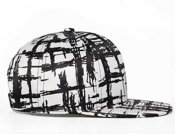 Klassisk Snapback-caps Hip Hop Flat Bill Visor Cap - Unisex Ad G