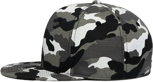 Klassisk Snapback-hatt Hip Hop Flat Bill Visor Cap - Unisex Annons G