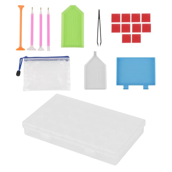 Broderipenna DIY Diamantmålning Korsstygnsverktyg Tillbehörssats (#2)