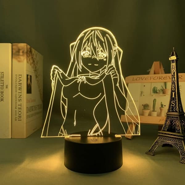 Anime Trinity Seven Sherlock Lieselotte Figur 3D Illusion N