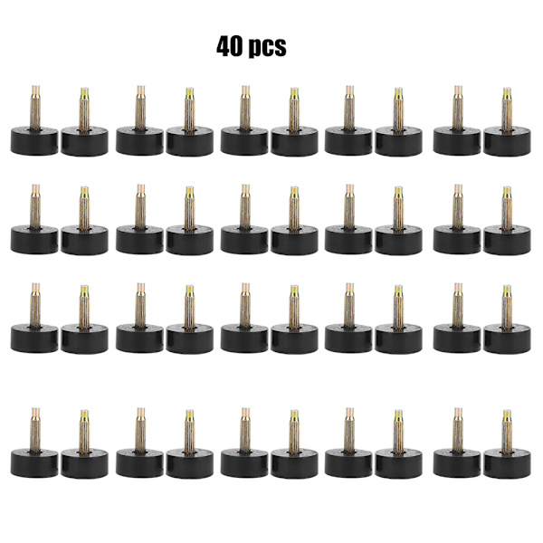20 par højhælede hæle Dowels hælhøjder udskiftningssko tilbehør 14MM