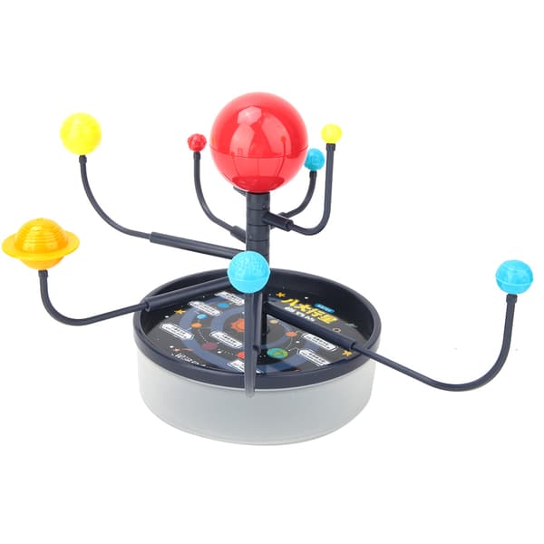 DIY Samlesæt Planetarium Solsystem Otte Planeter Model Betjeningslæringsinstrument