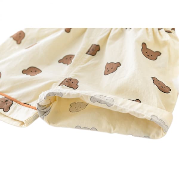 Piger Drenge Sommer Pyjamas Sæt Ternet Sød Pyjamas Sæt, S