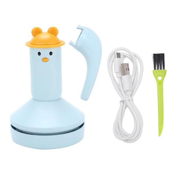 Skrivebordsstøvsuger USB-opladning Mini håndholdt bærbar bordstøv KonfettisweeperBlå