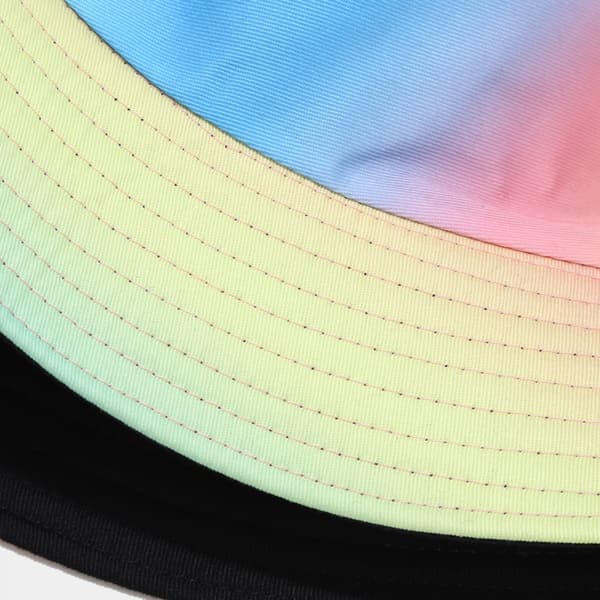 Unisex Print Dobbeltsidet Vendbar Spandhat til Strand A
