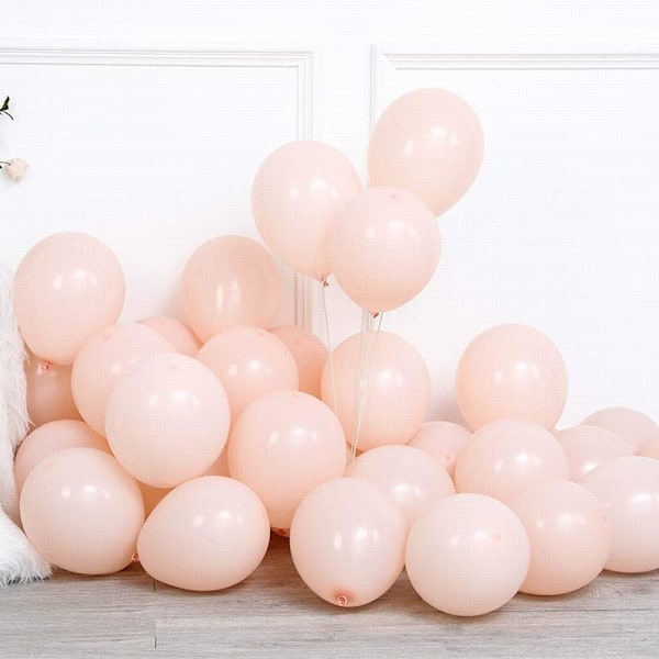 134stk Macaron Orange Ballon Garland Arch Kit Metallic Chrome Ballons med 4D Globos og Rose Gold Konfetti Latex Ballon Bryllup Fødselsdagsfest Dekoration