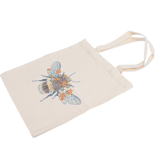 Diamantmålning Tote Bag Praktisk Färgglad Special för Skolväska Förvaring Picknick Resor PresenterBB013