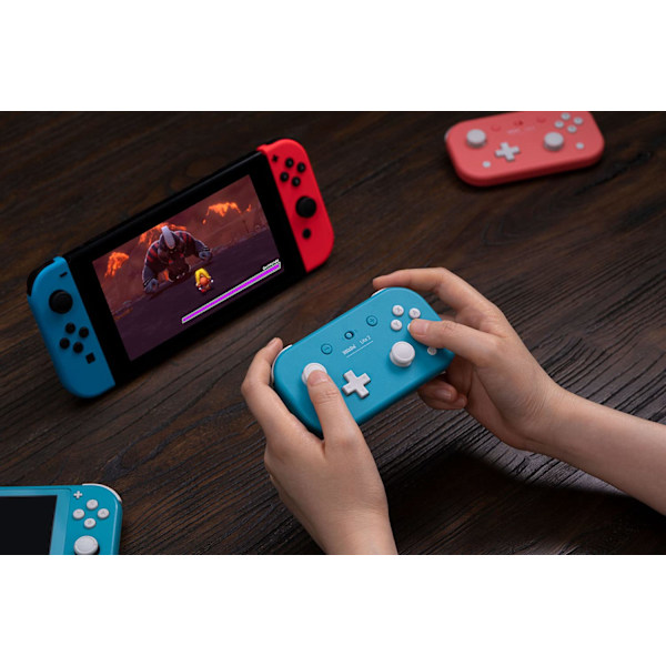 Lite 2 Bluetooth Gamepad til Switch, Switch Lite, Android og Raspberry Pi (Turkis) Turquoise