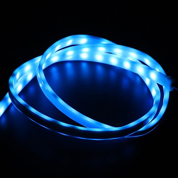47 tommers 12V Universal RGB Flytende LED Bil Bakluke Bakluke Stripe Lys Brems Kjøring Svingsignal