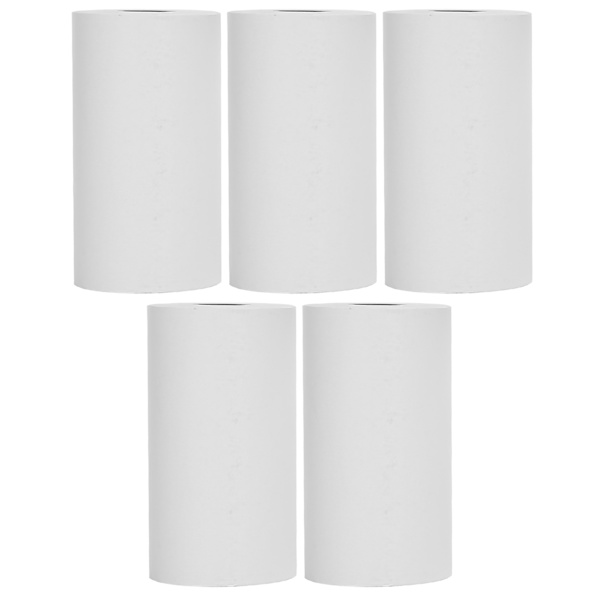 5 ruller termisk kvitteringspapirrull termisk papir for kontormaskin liten skriver