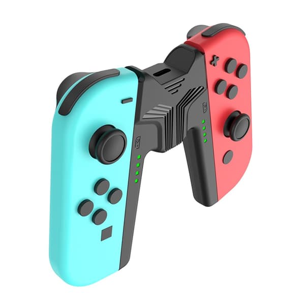 Universal Joycon Laddningsgrepp för Nintendo Switch, PENJOY Switch Controllerhållare för Switch Joy Con och tredjepartskontroller White