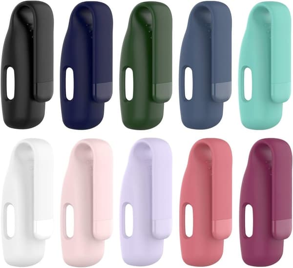 Klips kompatibel med Fitbit Inspire 2 - Silikonholder etui (10 stk.)