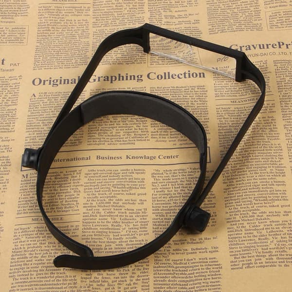 1 set Hands-free förstoringsglas med justerbar