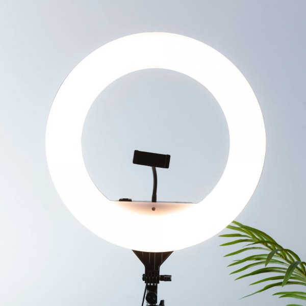 Ringljus med stativ Dimbar LED Selfie Circle Lig