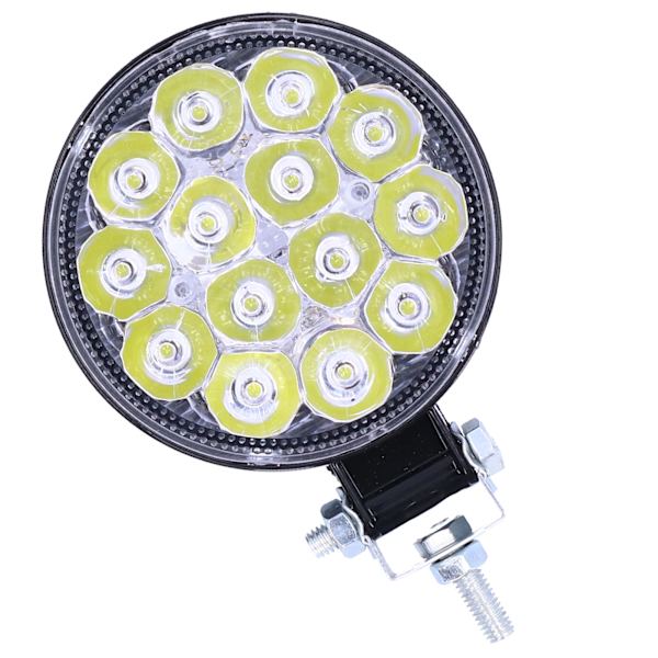 42W 14LED Työvalo 6000K 3000LM Pyöreät Spotit IP67 Vedenkestävä Universaali Autolle Moottoripyörälle